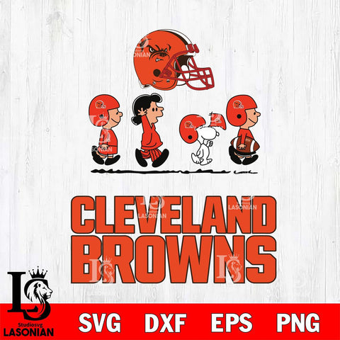 Cleveland Browns Snoopy Sport 12 Svg Eps Dxf Png File, NFL svg, Digital Download, Instant Download