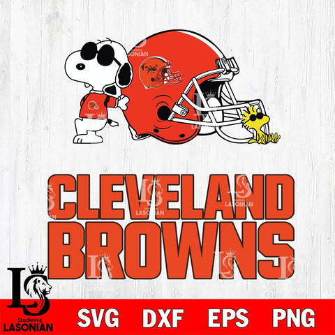 Cleveland Browns Snoopy Sport 2 Svg Eps Dxf Png File, NFL svg, Digital Download, Instant Download