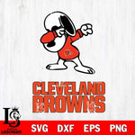 Cleveland Browns Snoopy Sport 3 Svg Eps Dxf Png File, NFL svg, Digital Download, Instant Download