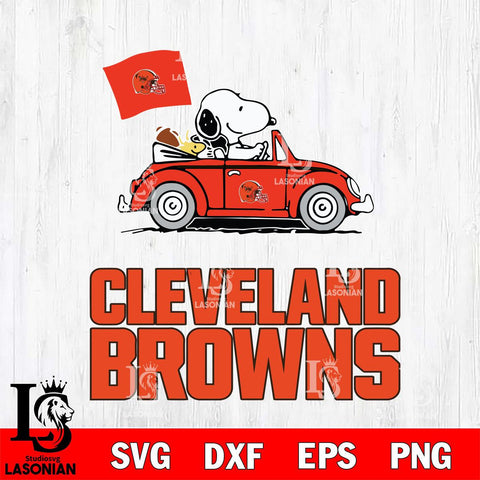 Cleveland Browns Snoopy Sport 5 Svg Eps Dxf Png File, NFL svg, Digital Download, Instant Download