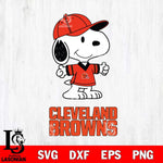 Cleveland Browns Snoopy football SVG DXF EPS PNG FILE,Snoopy File Cut, Nfl Digital Download,Instant Download, Silhouette