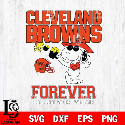 Cleveland Browns Snoopy makes me drink forever SVG DXF EPS PNG FILE,Snoopy File Cut, Nfl Digital Download,Instant Download, Silhouette