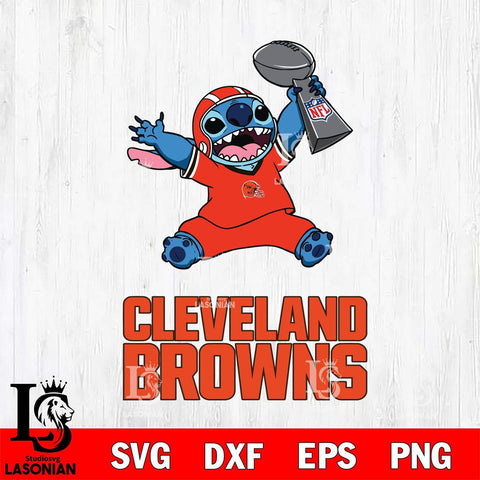 Cleveland Browns Stitch Champion SVG DXF EPS PNG FILE, Stitch File Cut,NFL Digital Download,Instant Download, Silhouette