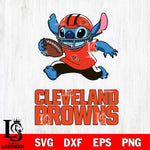 Cleveland Browns Stitch Run Football SVG DXF EPS PNG FILE, Stitch File Cut,NFL Digital Download,Instant Download, Silhouette