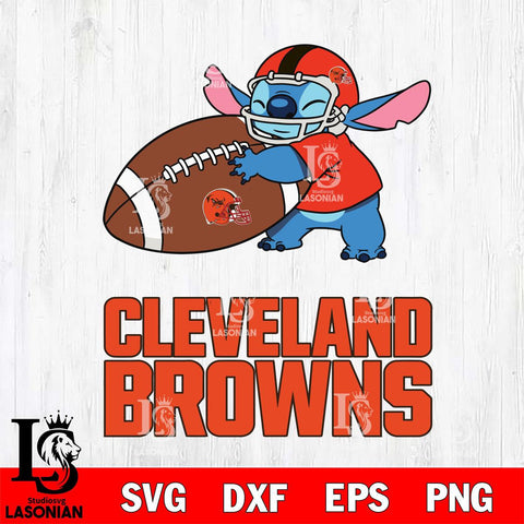 Cleveland Browns Stitch Sport SVG DXF EPS PNG FILE, Stitch File Cut,NFL Digital Download,Instant Download, Silhouette