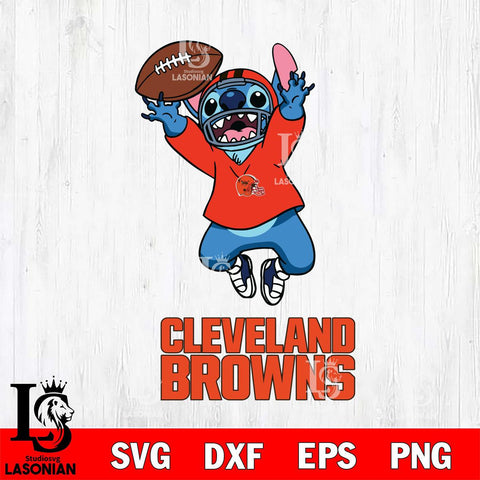 Cleveland Browns Stitch Sport Football SVG DXF EPS PNG FILE, Stitch File Cut,NFL Digital Download,Instant Download, Silhouette