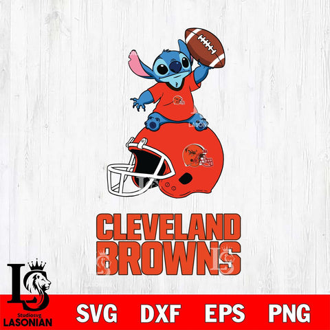 Cleveland Browns Stitch helmet football SVG DXF EPS PNG FILE, Stitch File Cut,NFL Digital Download,Instant Download, Silhouette