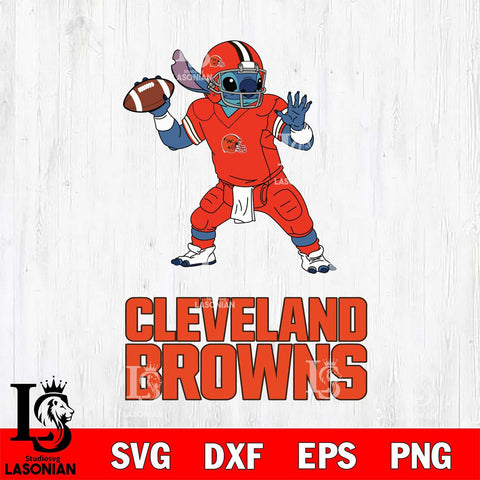 Cleveland Browns Stitch throw the ball SVG DXF EPS PNG FILE, NFL File Cut, Digital Download,Instant Download, Silhouette, Cricut