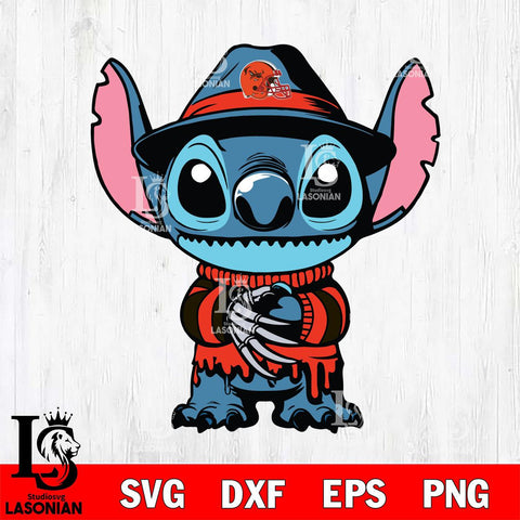 Cleveland Browns Stitich Freddy Krueger Football Svg Eps Dxf Png File, NFL svg, Digital Download, Instant Download