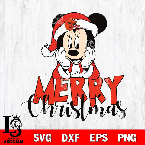 Cleveland Browns mickey christmas 1 Svg Eps Dxf Png File, Digital Download, Instant Download