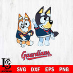Cleveland Guardians Bluey Chilli Mode Dance Svg Eps Dxf Png File, Digital Download, Instant Download
