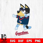 Cleveland Guardians Bluey Dad Dance Svg Eps Dxf Png File, Digital Download, Instant Download