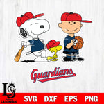 Cleveland Guardians Game the Peanuts Sport Svg Eps Dxf Png File, MLB File Cut,Digital Download,Instant Download,MLB Svg Files