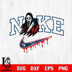 Cleveland Guardians Ghostface Nike Svg Eps Dxf Png File, Digital Download, Instant Download