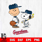 Cleveland Guardians Peanuts Sport Svg Eps Dxf Png File, MLB File Cut,Digital Download,Instant Download,MLB Svg Files