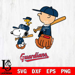 Cleveland Guardians Peanuts Top Sport Svg Eps Dxf Png File, MLB File Cut,Digital Download,Instant Download,MLB Svg Files