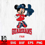 Cleveland Guardians #1 Fan Minnie Mouse Svg Eps Dxf Png File, Digital Download, Instant Download