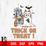 Coastal Carolina Chanticleers Bluey Trick or Treat Halloween Svg Eps Dxf Png File, Digital Download, Instant Download