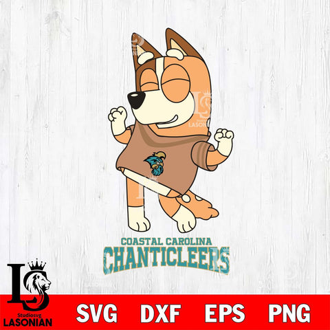 Coastal Carolina Chanticleers Chilli Dance Sport Svg Eps Dxf Png File, Digital Download, Instant Download