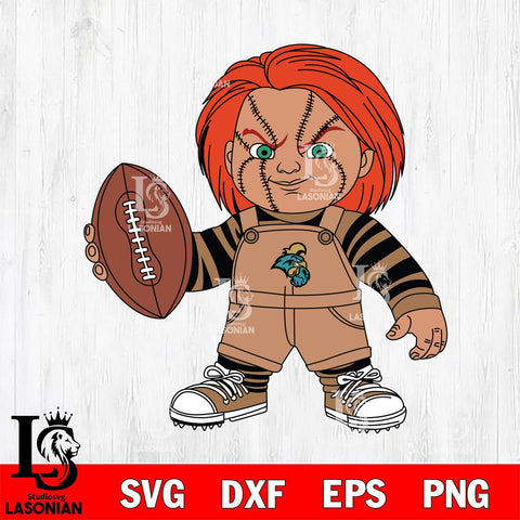 Coastal Carolina Chanticleers Chucky Horror 12 Svg Eps Dxf Png File, NCAA svg, Digital Download, Instant Download