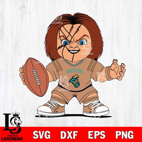 Coastal Carolina Chanticleers Chucky Horror 2 Svg Eps Dxf Png File, NCAA svg, Digital Download, Instant Download