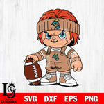Coastal Carolina Chanticleers Chucky Horror 5 Svg Eps Dxf Png File, NCAA svg, Digital Download, Instant Download