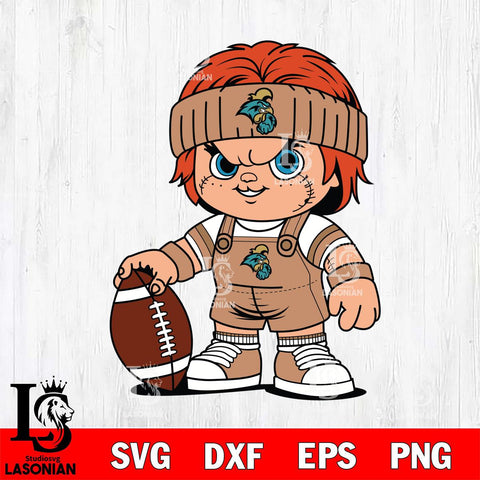Coastal Carolina Chanticleers Chucky Horror 5 Svg Eps Dxf Png File, NCAA svg, Digital Download, Instant Download