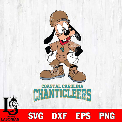 Coastal Carolina Chanticleers Goofy Sport SVG DXF EPS PNG FILE,NCAA svg ,Football Digital Download,Instant Download, Silhouette