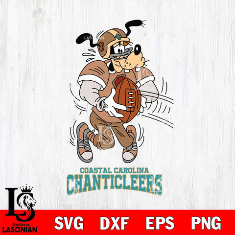 Coastal Carolina Chanticleers Goofy Sport Football SVG DXF EPS PNG FILE,NCAA svg ,Football Digital Download,Instant Download, Silhouette