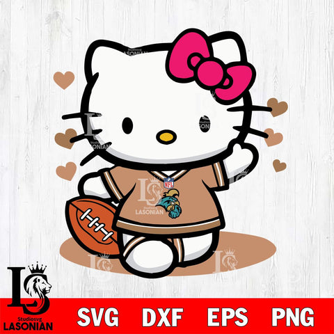 Coastal Carolina Chanticleers Hello Kitty sport 10 Svg Eps Dxf Png File, NCAA svg, Digital Download, Instant Download