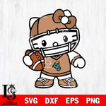 Coastal Carolina Chanticleers Hello Kitty sport 2 Svg Eps Dxf Png File, NCAA svg, Digital Download, Instant Download