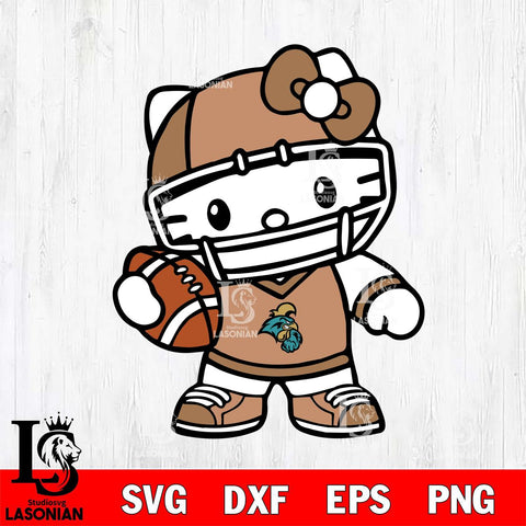 Coastal Carolina Chanticleers Hello Kitty sport 2 Svg Eps Dxf Png File, NCAA svg, Digital Download, Instant Download