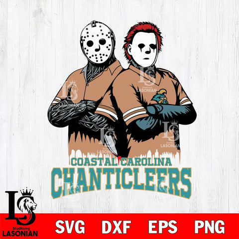 Coastal Carolina Chanticleers Jason Voorhees 8 Svg Eps Dxf Png File, Digital Download