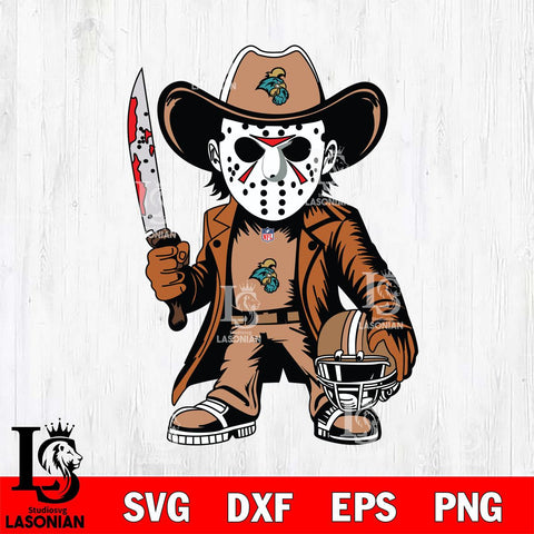 Coastal Carolina Chanticleers Jason Voorhees Horror Svg Eps Dxf Png File, NCAA svg, Digital Download, Instant Download