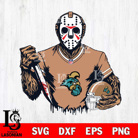 Coastal Carolina Chanticleers Jason Voorhees Horror 5 Svg Eps Dxf Png File, NCAA svg, Digital Download, Instant Download