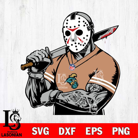 Coastal Carolina Chanticleers Jason Voorhees Horror 6 Svg Eps Dxf Png File, NCAA svg, Digital Download, Instant Download