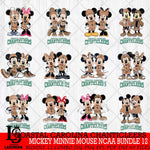 Coastal Carolina Chanticleers Mickey Minnie Mouse NCAA Bundle 12 Svg Eps Dxf Png File, Bundle NCAA svg , File Cut , Digital Download , Instant Download, Cut Svg Files