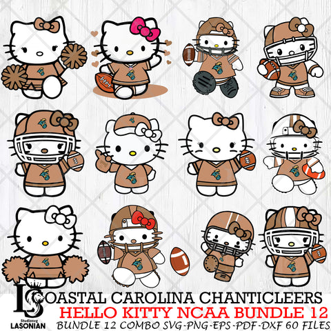 Coastal Carolina Chanticleers NCAA Bundle 12 Svg Eps Dxf Png File, NCAA svg, Digital Download, Instant Download