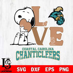 Coastal Carolina Chanticleers Snoopy Sport 10 Svg Eps Dxf Png File, Digital Download