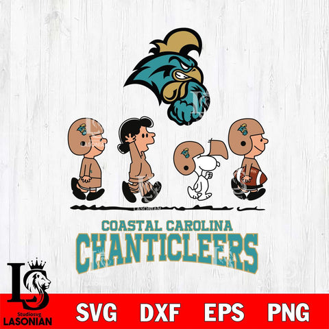 Coastal Carolina Chanticleers Snoopy Sport 12 Svg Eps Dxf Png File, Digital Download