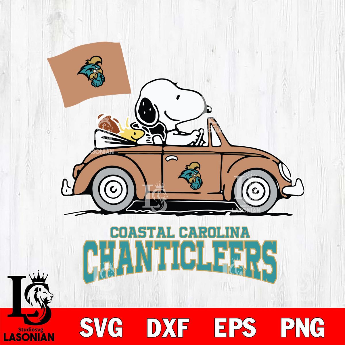 Wincraft Adesivo Ritagliato Coastal Carolina Chanticleers 10,2x20,3 Cm - Decalcomania In Vinile Per Esterni, 2 Pezzi, Prodotto USA
