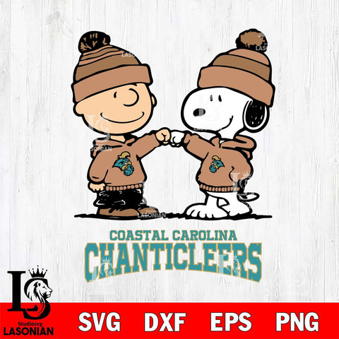 Coastal Carolina Chanticleers Snoopy Sport 9 Svg Eps Dxf Png File, Digital Download