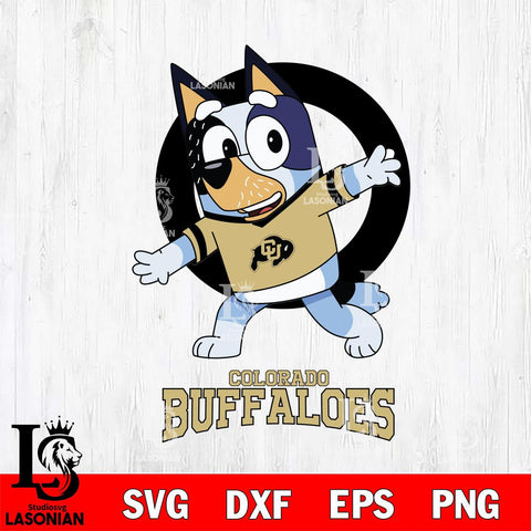 Colorado Buffaloes Bandit Heeler Rugby Svg Eps Dxf Png File, Digital Download ,Instant Download, Cricut File