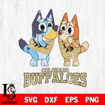 Colorado Buffaloes Bluey & Bingo 5 Svg Eps Dxf Png File, NCAA svg, Digital Download, Instant Download