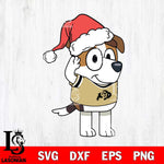 Colorado Buffaloes Bluey Jack Christmas Svg Eps Dxf Png File, Digital Download, Instant Download