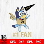 Colorado Buffaloes Bluey #1 Fan Svg Eps Dxf Png File,NCAA Svg Files,Bluey svg ,Digital Download ,Instant Download, Cricut File