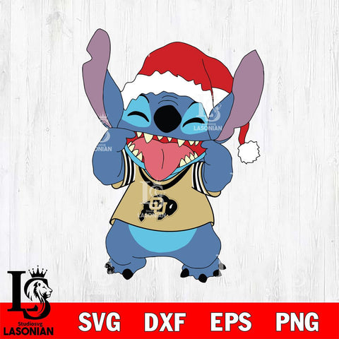 Colorado Buffaloes Christmas Stitch Disney Svg Eps Dxf Png File, Digital Download, Instant Download