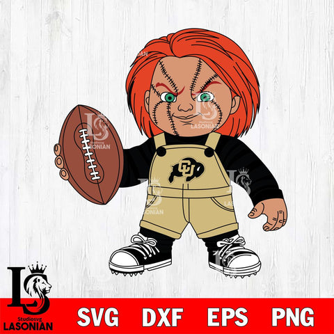 Colorado Buffaloes Chucky Horror 12 Svg Eps Dxf Png File, NCAA svg, Digital Download, Instant Download