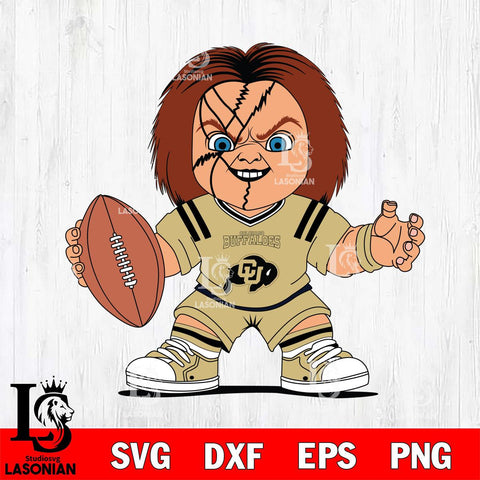 Colorado Buffaloes Chucky Horror 2 Svg Eps Dxf Png File, NCAA svg, Digital Download, Instant Download