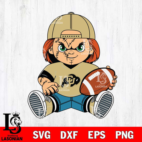 Colorado Buffaloes Chucky Horror 3 Svg Eps Dxf Png File, NCAA svg, Digital Download, Instant Download